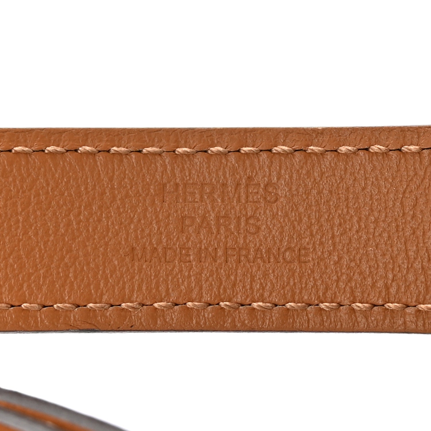 Hermes Epsom Kelly Belt White 3 of 5