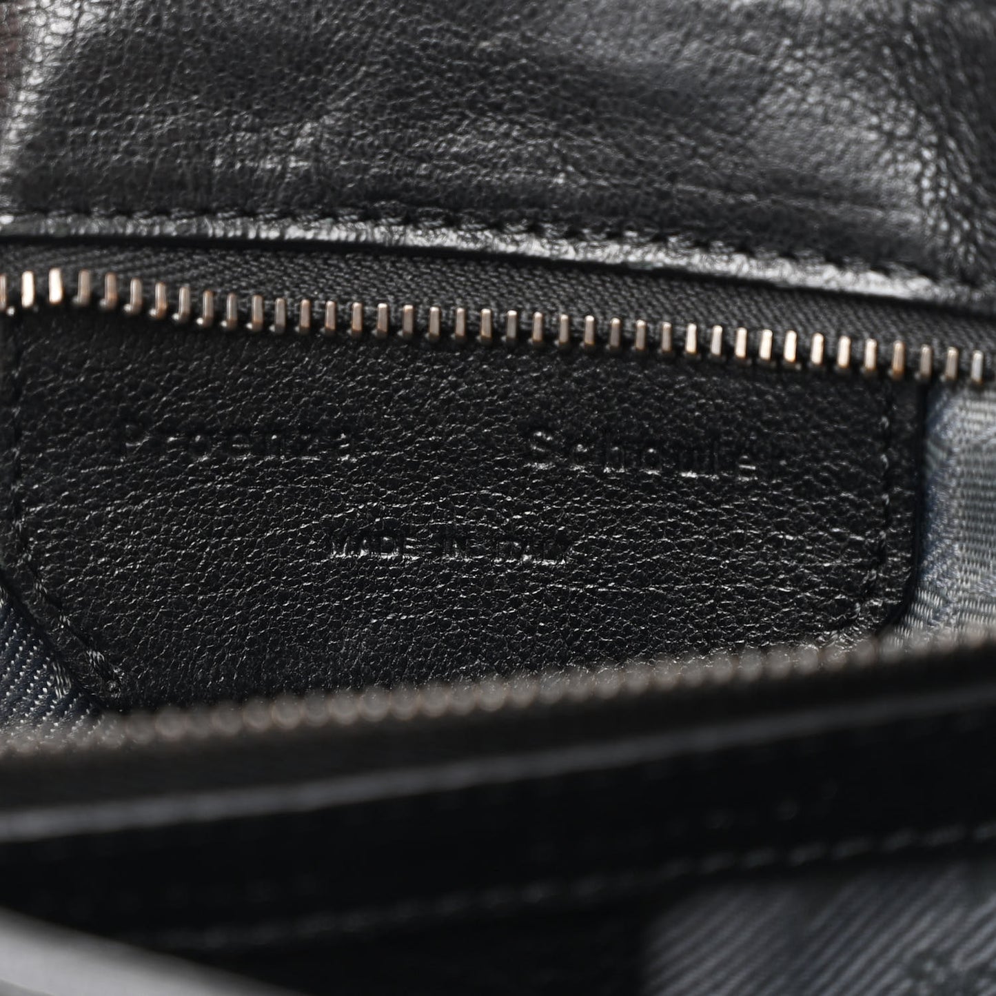 Lambskin Medium PS1 Satchel Black
