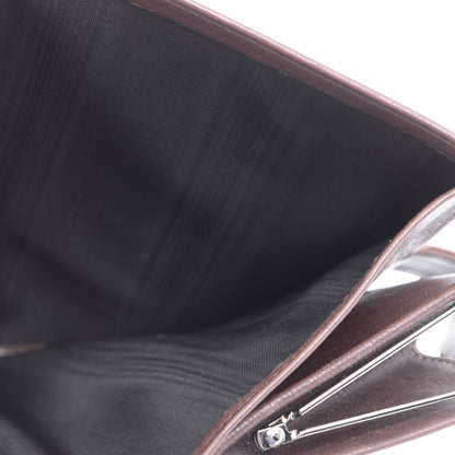 Chanel Calfskin Leather CC Wallet Brown 7 of 8