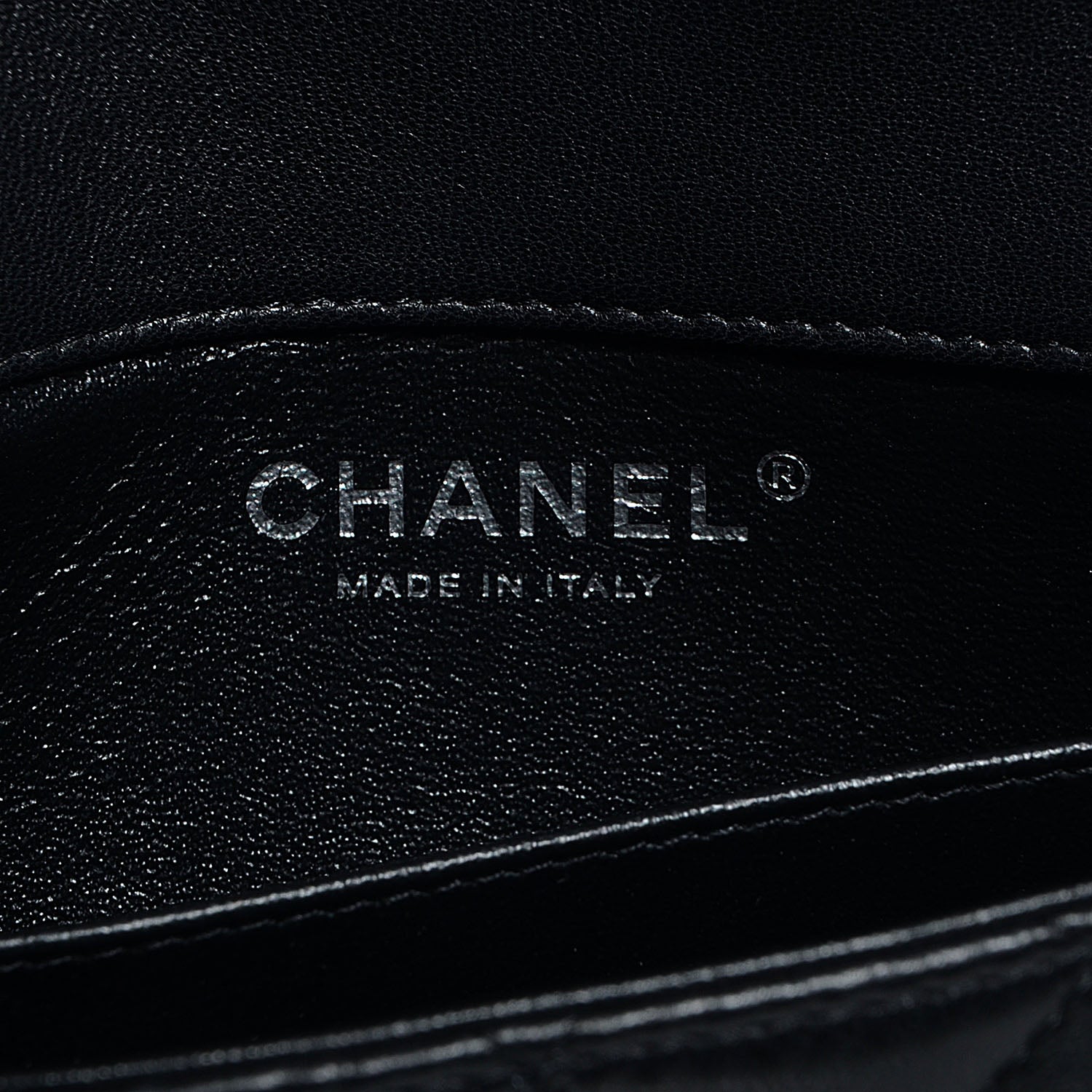 Chanel Lambskin Quilted Extra Mini Flap Black 7 of 9