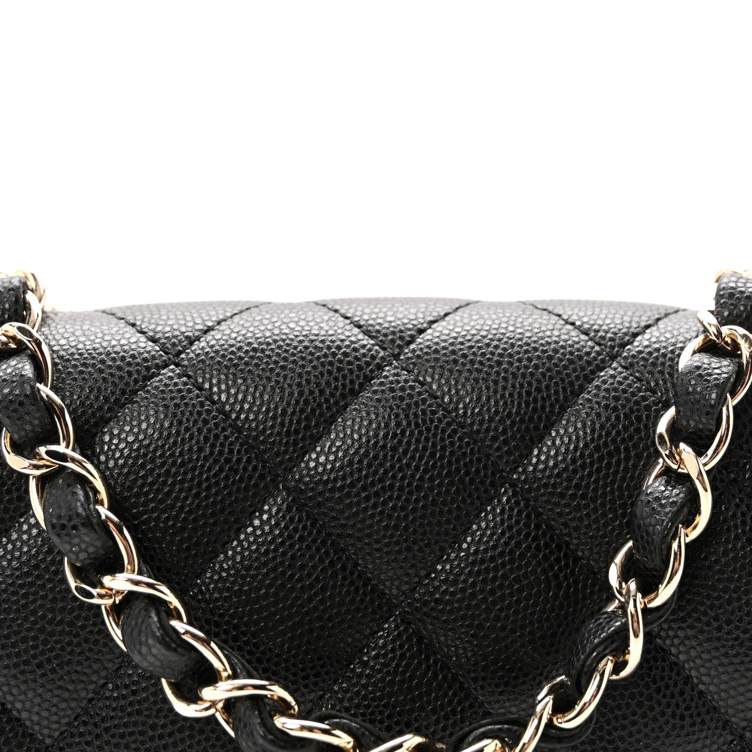 Chanel Caviar Quilted Mini Rectangular Flap Black 8 of 11