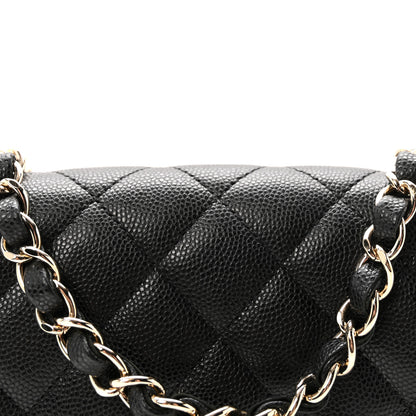 Chanel Caviar Quilted Mini Rectangular Flap Black 8 of 11