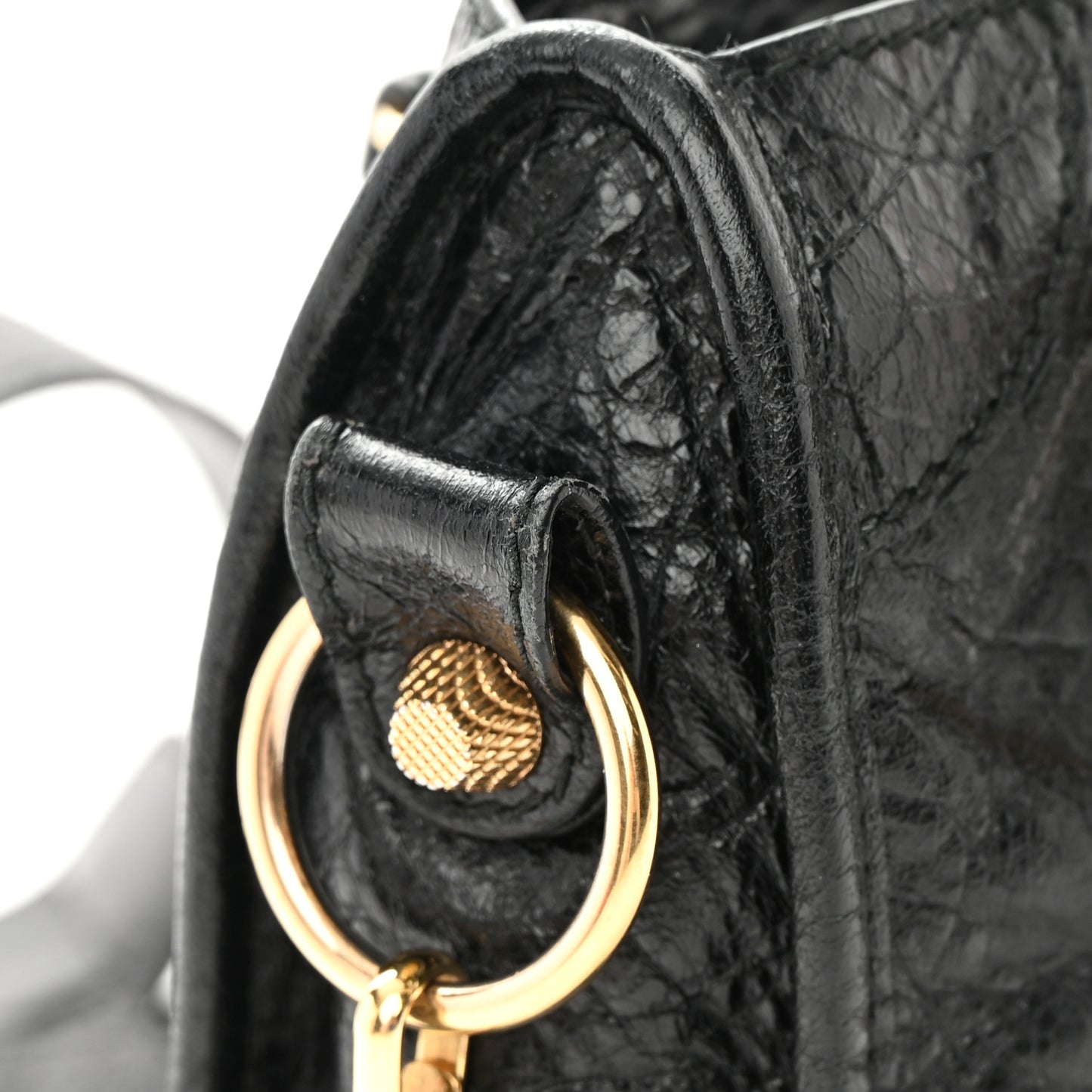 Agneau Giant 12 Gold Hardware Mini City Black