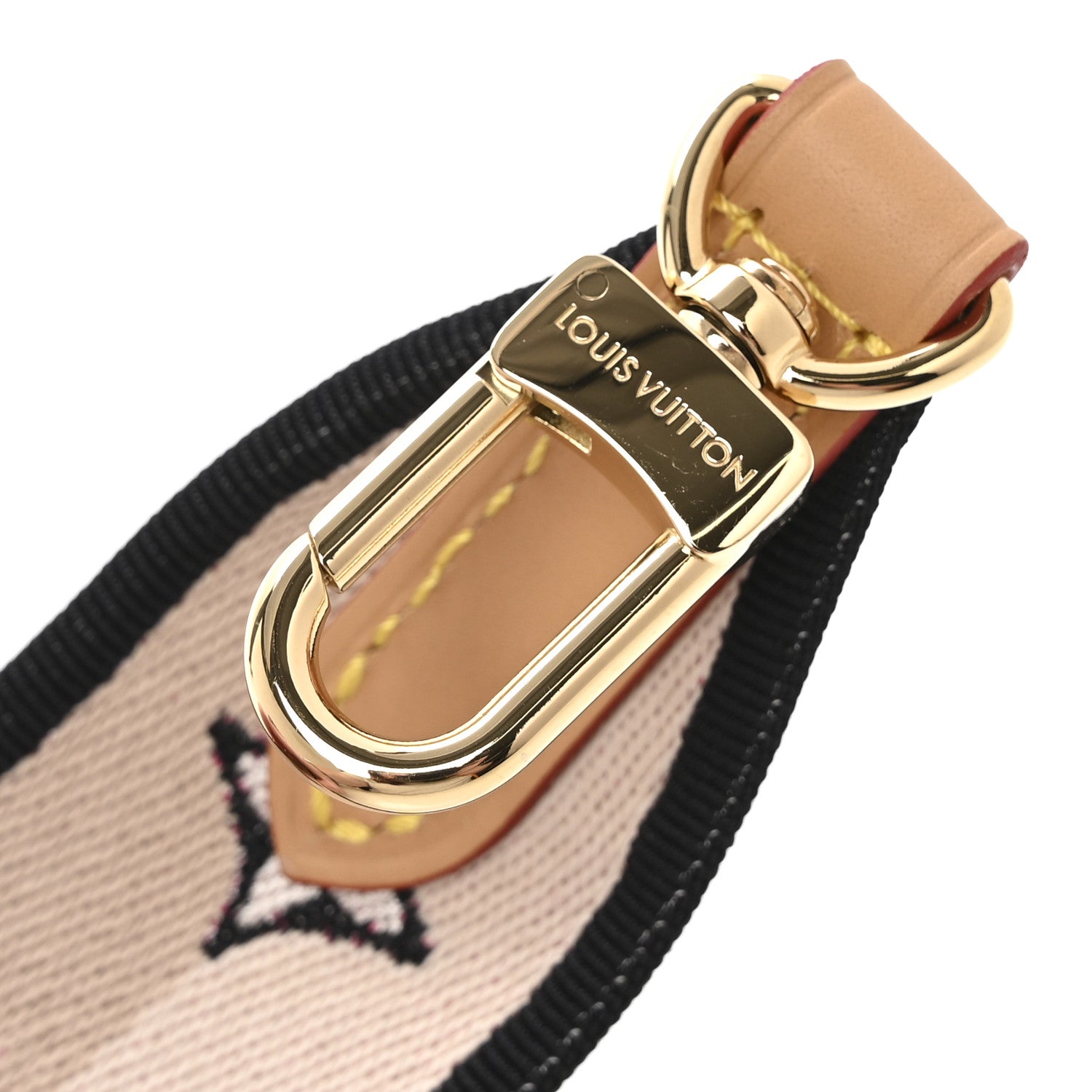 Louis Vuitton Jacquard Diane Shoulder Strap Black 1819759