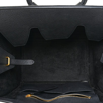 Celine Crisped Calfskin Mini Tie Knot Tote Black 5 of 16