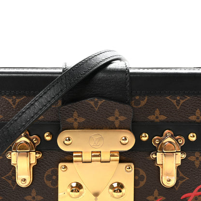 Louis Vuitton Monogram Petite Malle Black 7 of 9