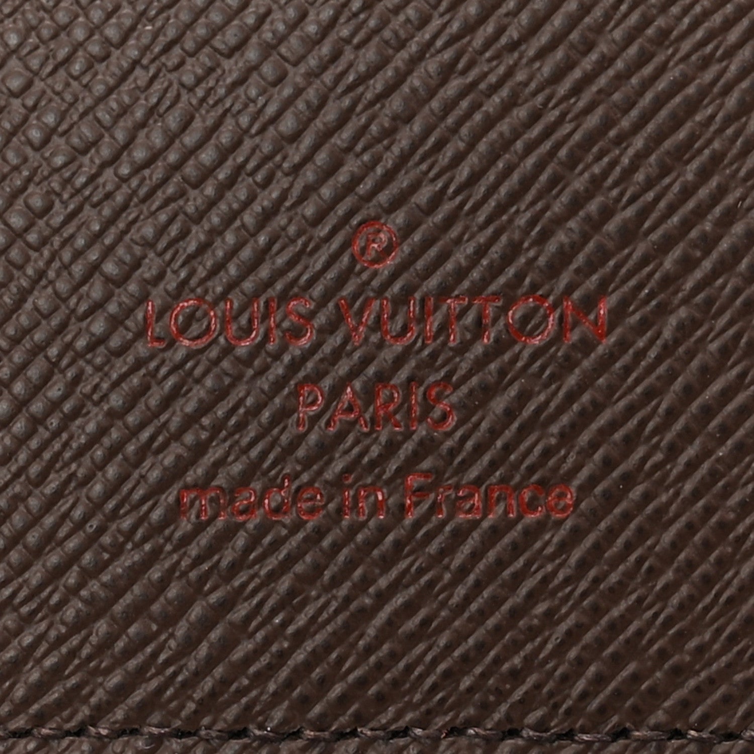 Louis Vuitton LOUIS VUITTON Damier Ebene Desk Agenda Cover 6 of 6