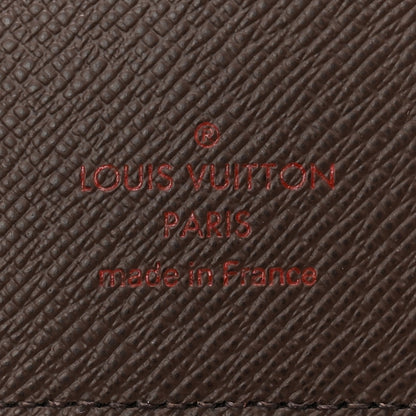 Louis Vuitton LOUIS VUITTON Damier Ebene Desk Agenda Cover 6 of 6