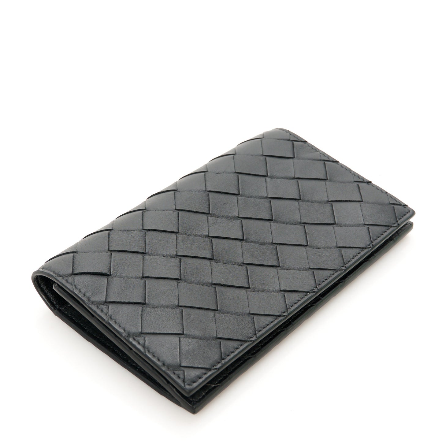 Nappa Intrecciato Sunglasses Case Black
