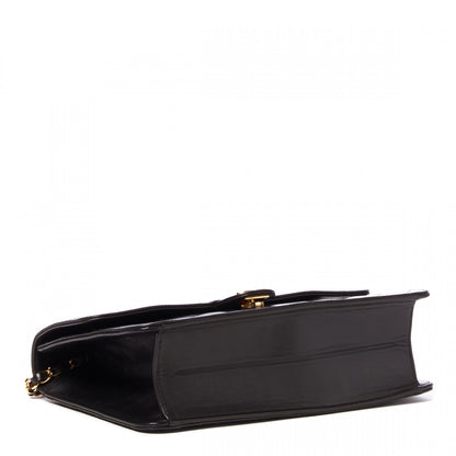 Chanel Lambskin Quilted Medium Single Flap Black 3 of 9
