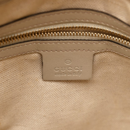 Gucci Monogram Web Mayfair Top Handle Satchel Beige 6 of 15