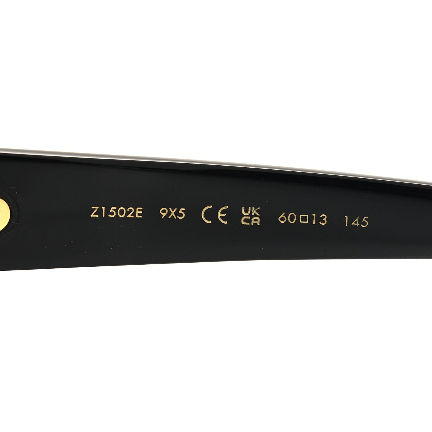 Louis Vuitton Acetate Evidence Z1502E Sunglasses Black 6 of 7