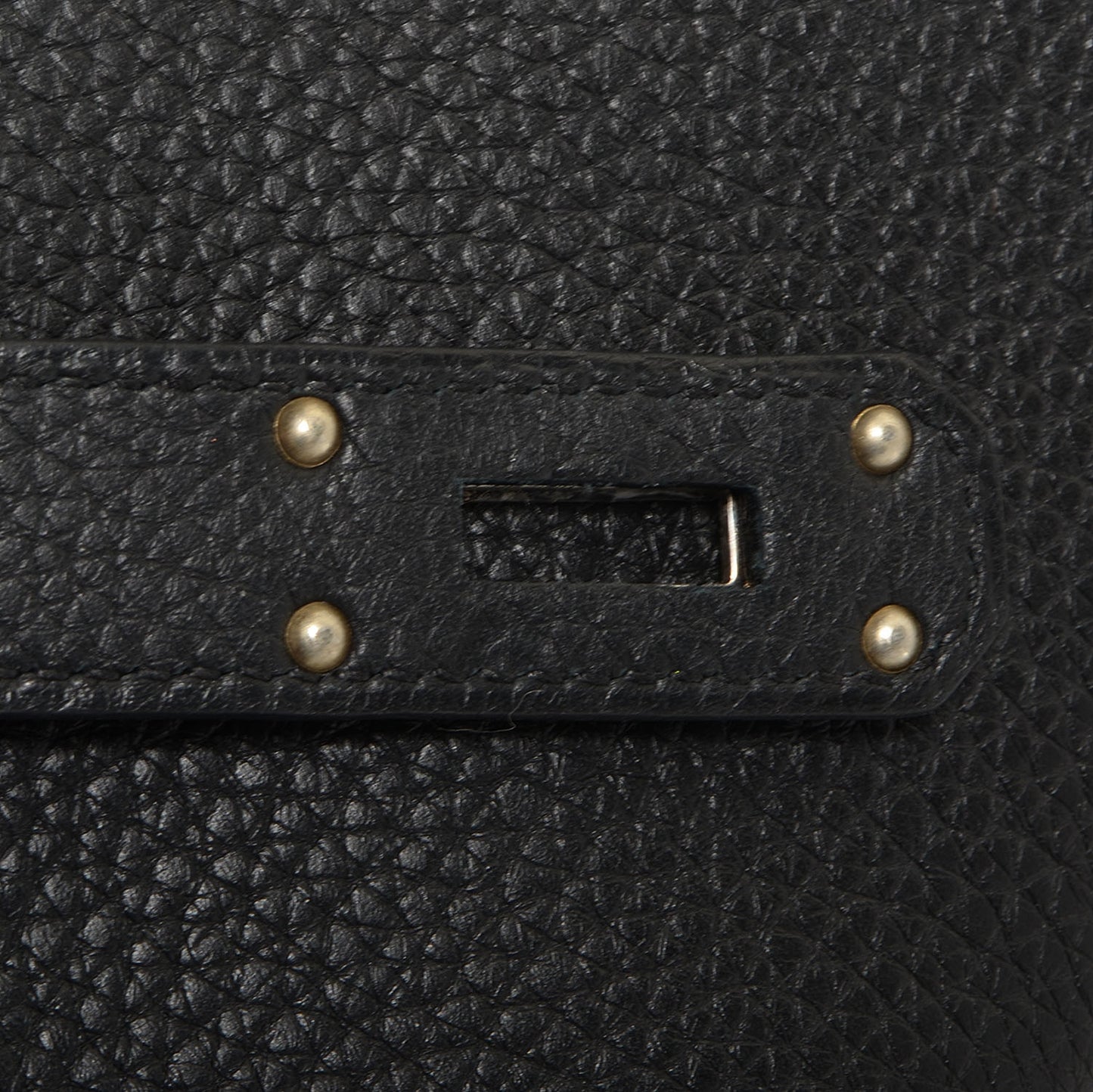 Taurillon Clemence Shoulder Kelly 40 Black