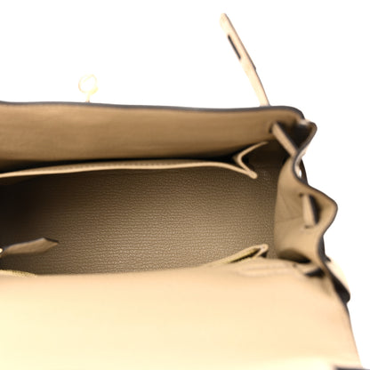 Hermes Togo Kelly Retourne 25 Trench 5 of 11