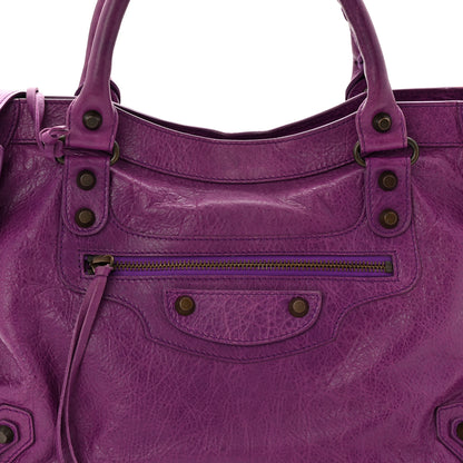 Balenciaga Agneau Classic Hardware City Ultraviolet 9 of 12