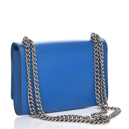 Louis Vuitton Calfskin Chain Louise MM Outremer 4 of 9