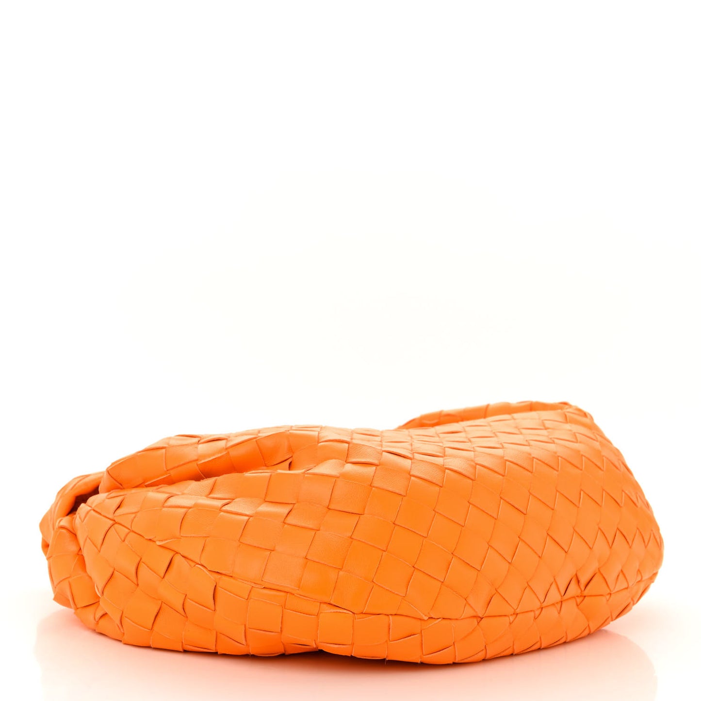 Nappa Intrecciato Teen Jodie Hobo Tangerine