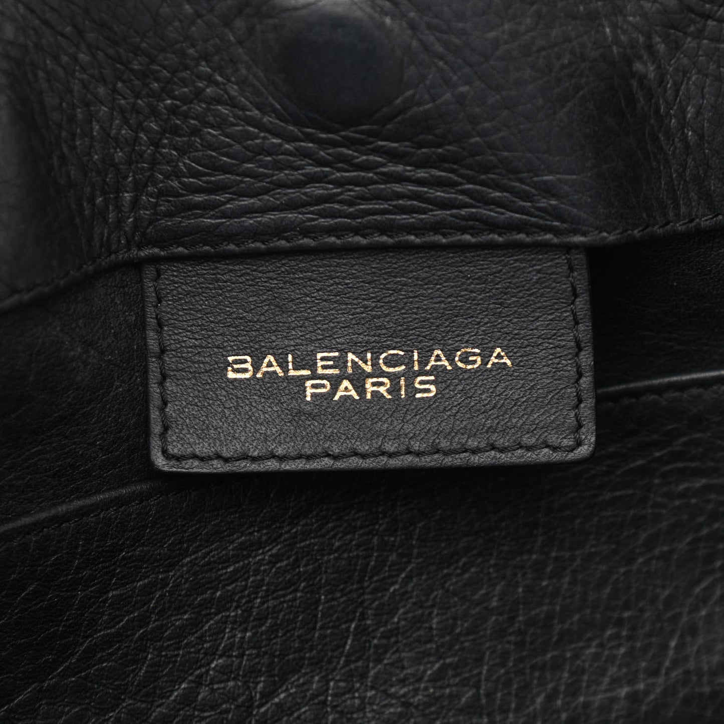 Calfskin Papier Mini A4 Tote Black