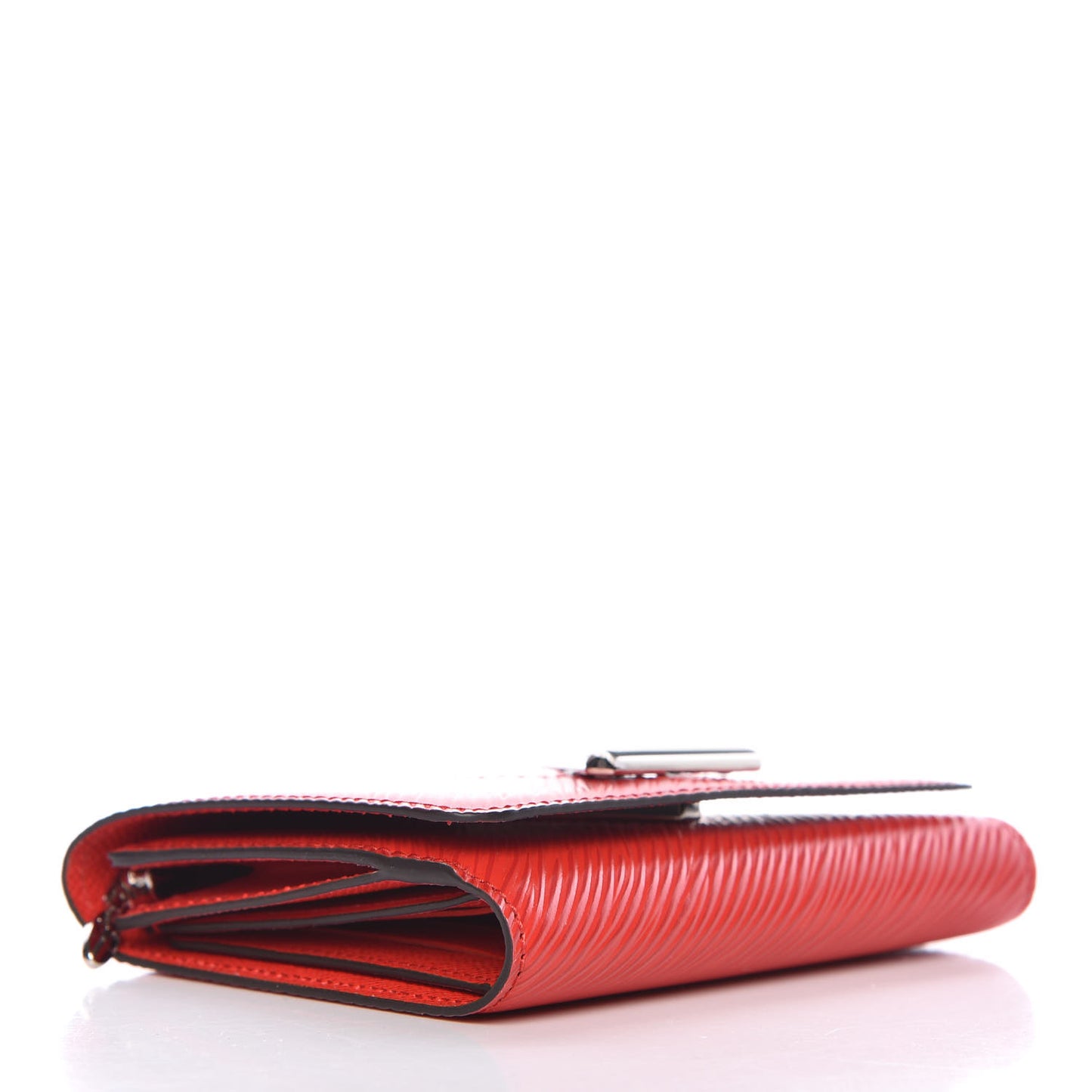 Epi Twist Compact Wallet Coquelicot