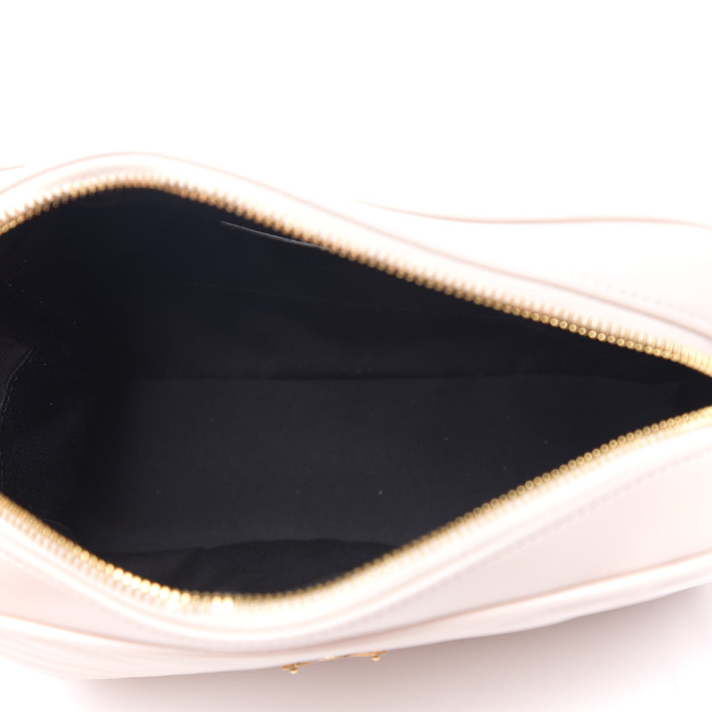 Calfskin Matelasse Monogram Lou Camera Bag Beige