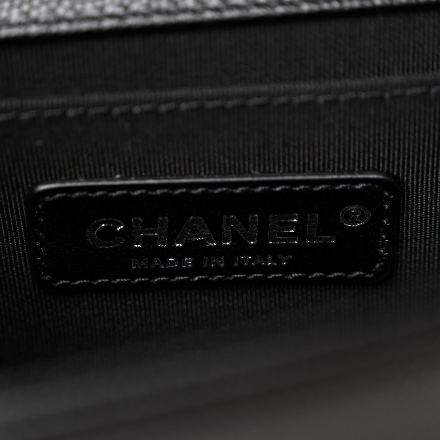 Chanel Caviar Quilted Medium Boy Flap Black 6 of 10