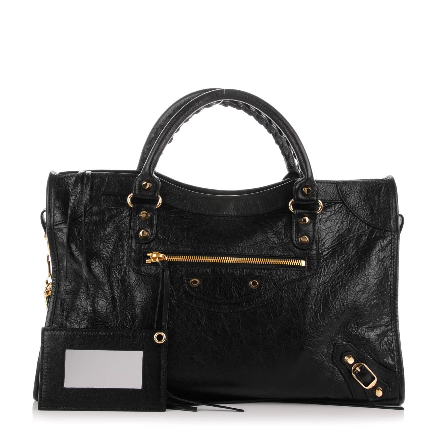 Balenciaga Agneau Classic Gold Hardware City Black 1 of 9