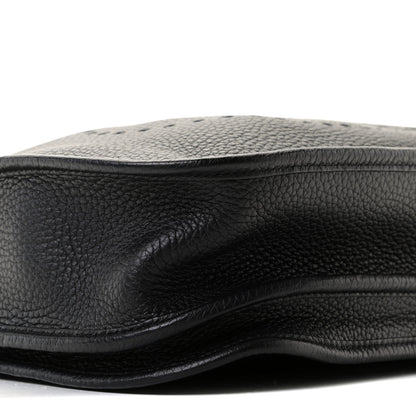 Hermes Taurillon Clemence Evelyne III PM Black 8 of 9