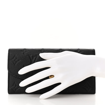 Louis Vuitton Empreinte Emilie Wallet Black Dune 2 of 11