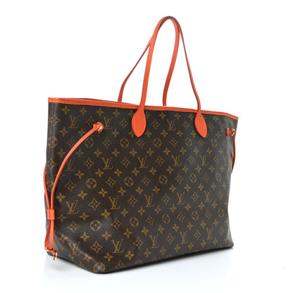 Louis Vuitton Monogram Articles de Voyage Ikat San Francisco LV Cup Neverfull GM Orange 3 of 10