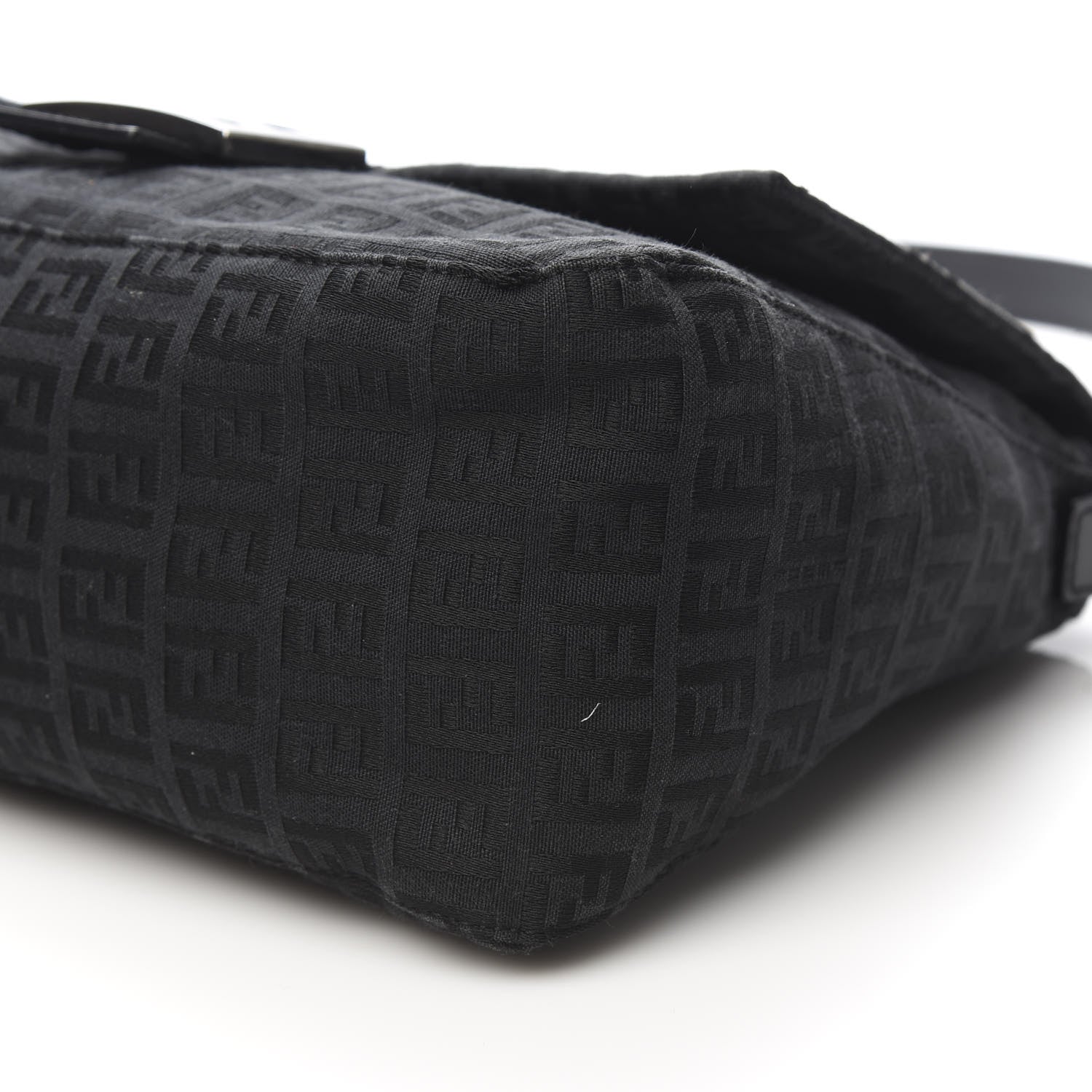 Fendi Zucchino Mama Baguette Black 8 of 9