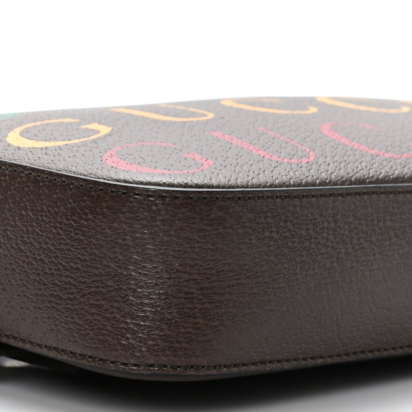 Textured Dollar Calfskin Gucci 100 Aria Belt Bag 90 36 New Acero Multicolor