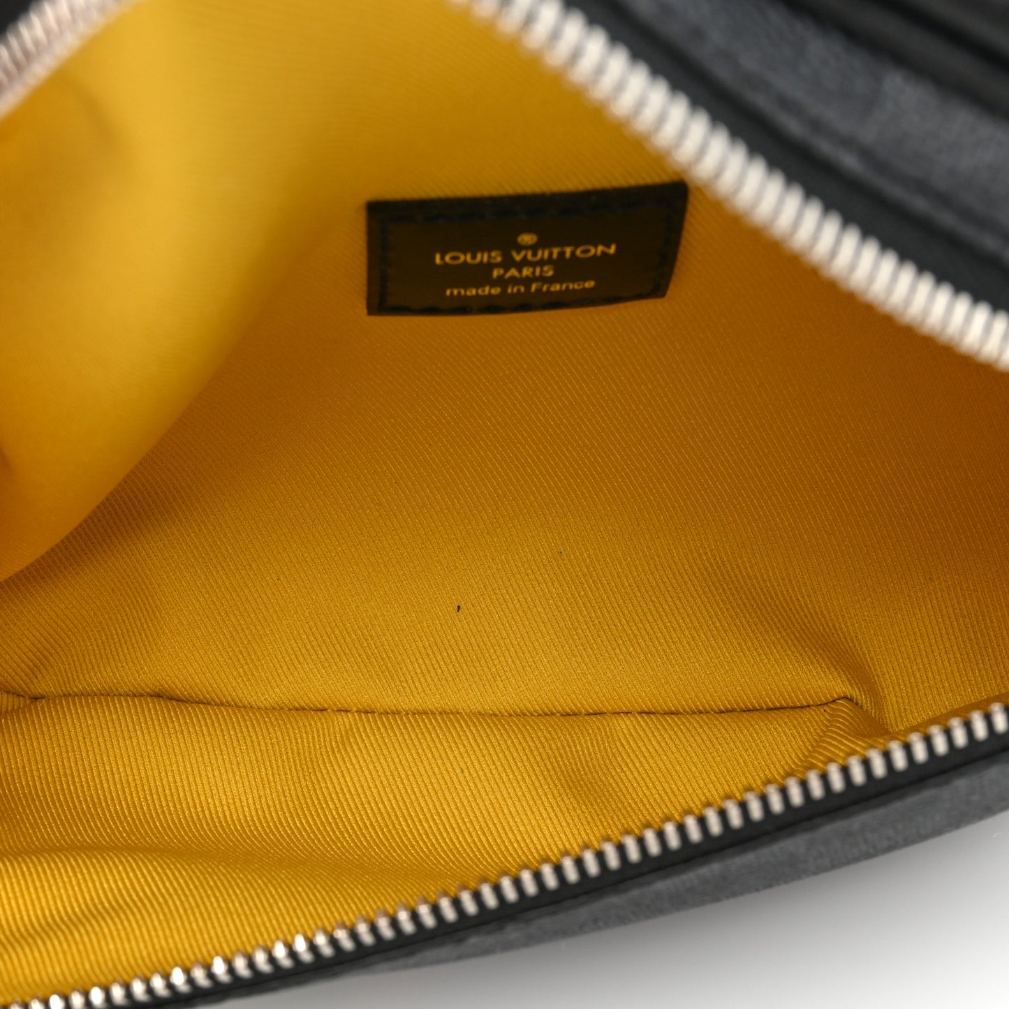 Damier Graphite Bumbag Yellow