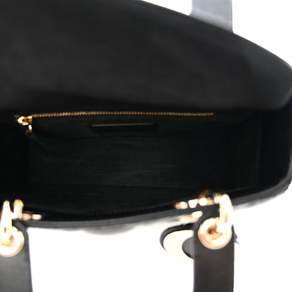 Christian Dior Lambskin Cannage Small My ABCDior Lady Dior Black 5 of 11