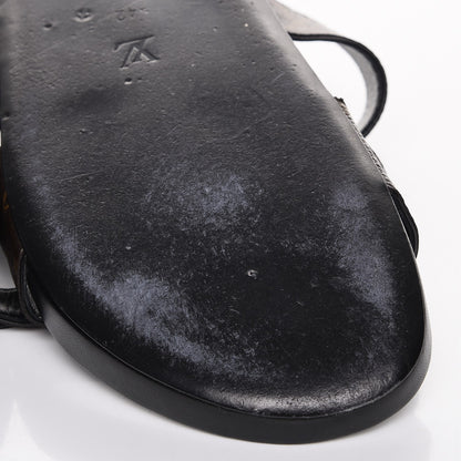 Louis Vuitton Monogram Bom Dia Mule Sandals 42 Black 9 of 10