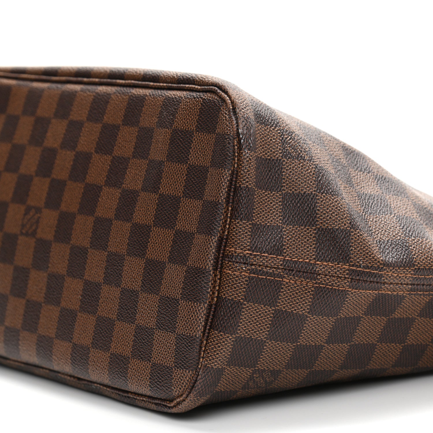 Louis Vuitton Damier Ebene Neo Neverfull MM Rose Ballerine 12 of 15
