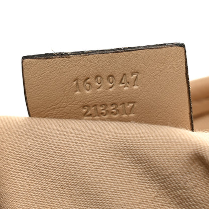 Gucci Monogram Medium New Britt Hobo Beige 7 of 11