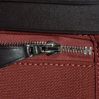 Hermes Toile Vache Hunter Herbag Zip 31 PM Rouge H Ebene 17 of 21