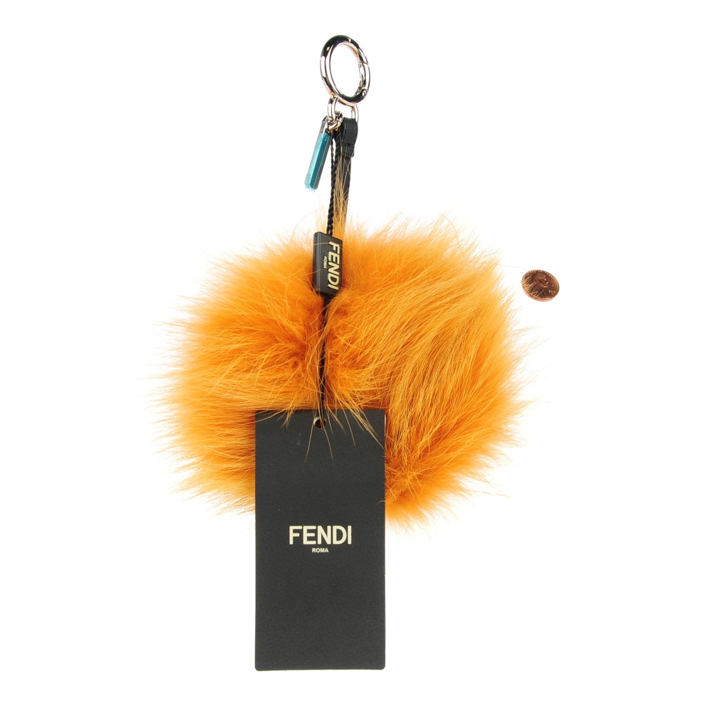 Fox Mink Rabbit Fur Vitello Flamingo Monster Bag Bug Charm Honey Black Multicolor