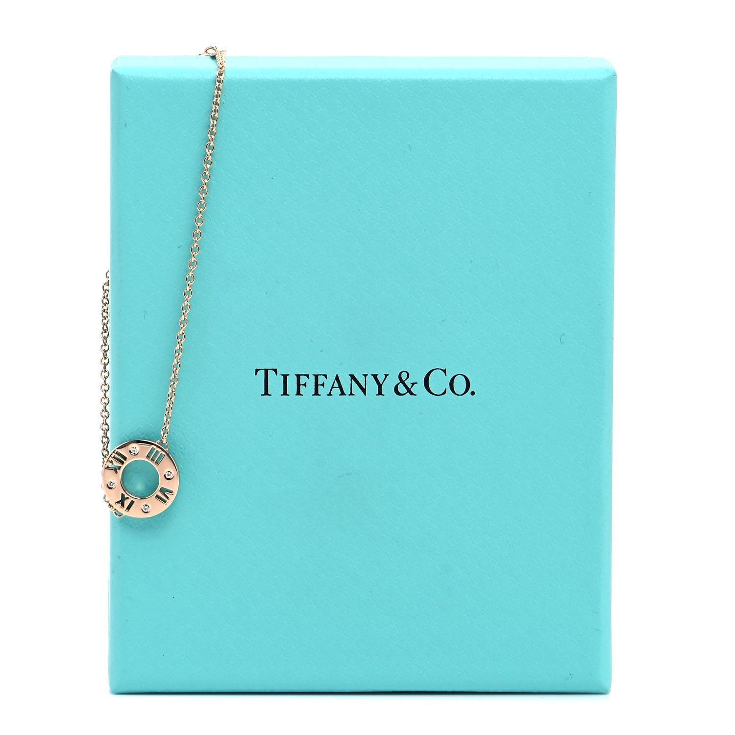 Tiffany 18K Rose Gold Diamond Atlas Pierced Bracelet 6 of 6