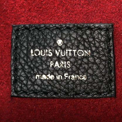 Louis Vuitton Grained Calfskin Lockme Shopper Black 6 of 10