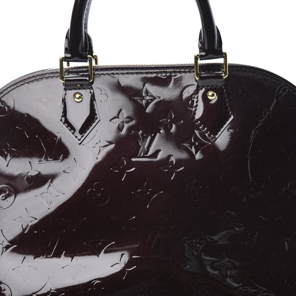Louis Vuitton Vernis Alma PM Amarante 9 of 12