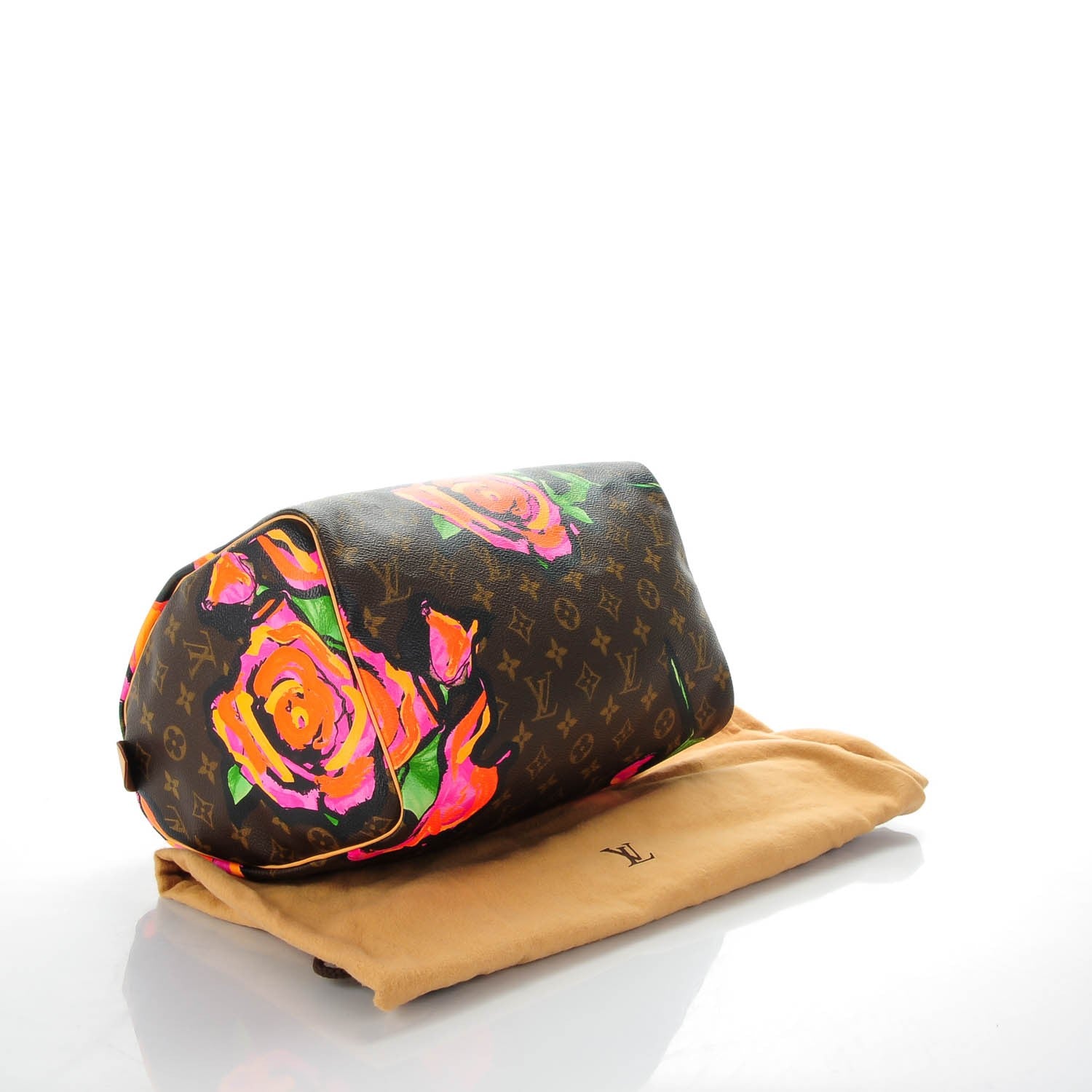 Louis Vuitton Monogram Roses Speedy 30 4 of 7