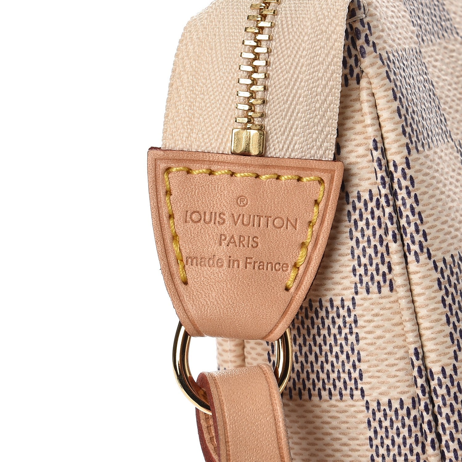 Louis Vuitton Damier Azur Pochette Accessories NM 6 of 7