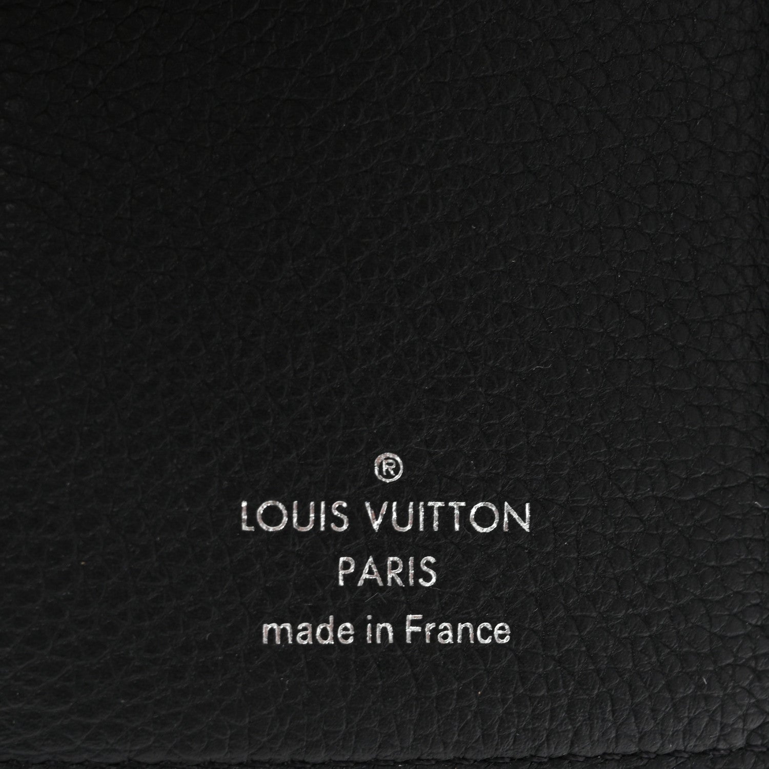 Louis Vuitton Soft Calfskin My Lockme Compact Wallet Black 6 of 6