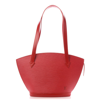 Louis Vuitton Epi Saint Jacques PM Castillan Red 1 of 9