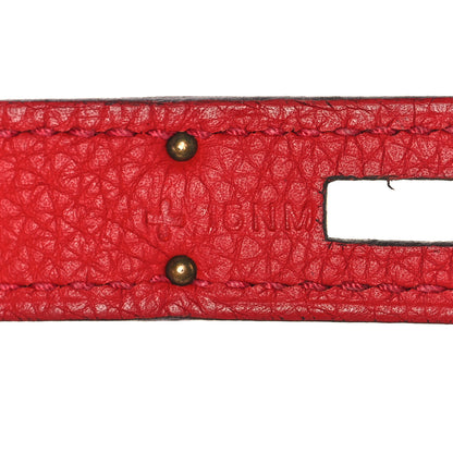 Hermes Togo Birkin 35 Geranium 29 of 37