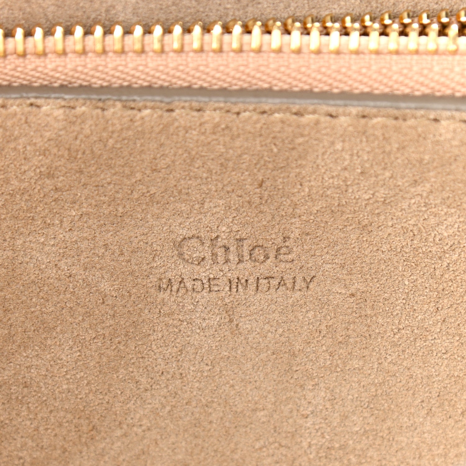 Chloe Suede Calfskin Medium Faye Shoulder Bag Deep Forest 6 of 10