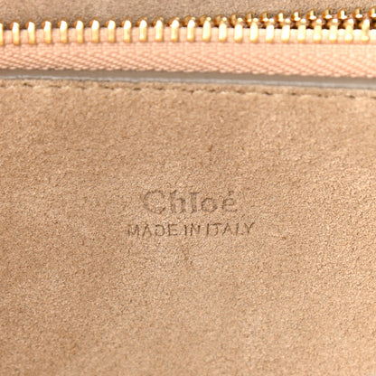 Chloe Suede Calfskin Medium Faye Shoulder Bag Deep Forest 6 of 10