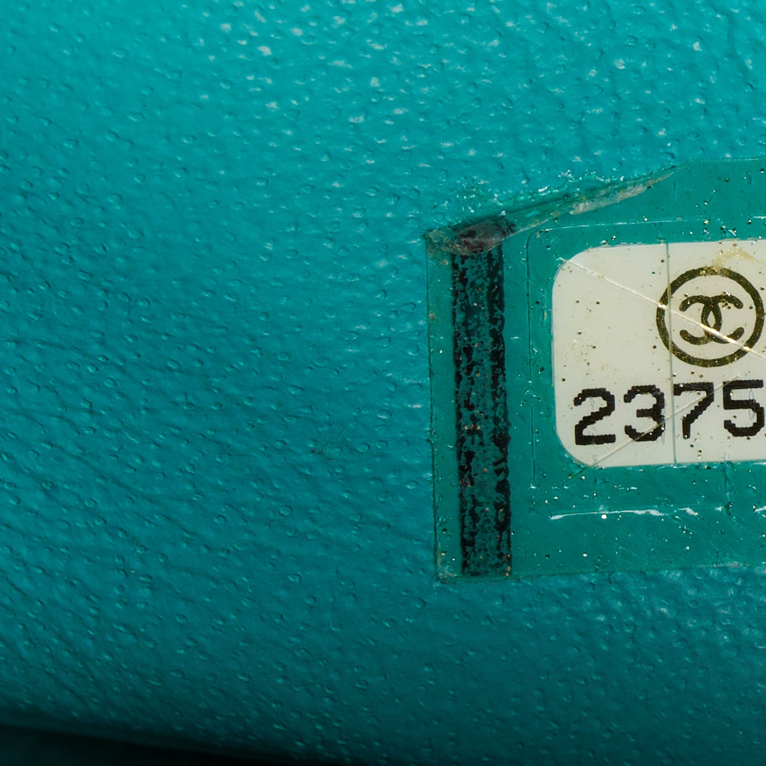 Chanel Caviar Quilted Mini Square Flap Turquoise 8 of 11