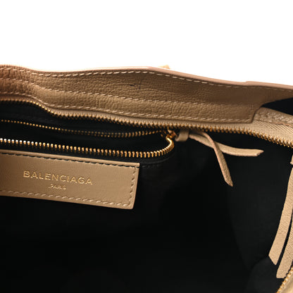 Balenciaga Chevre Gold Metallic Edge Hardware City Beige Latte 7 of 11